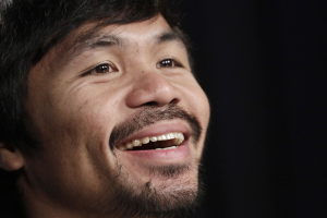 Manny Pacquiao is the first and only eight-division world champion, in which he has won ten world titles, as well as the first to win the lineal championship in four different weight classes. <br/>Getty Images