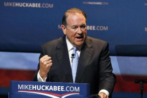 U.S. Republican presidential candidate and former Arkansas Governor Mike Huckabee formally launches his bid for the 2016 presidential race.  <br/>Reuters