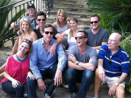 The Full House 25th anniversary reunion in 2012 PHOTO COURTESY ANDREA BARBER <br/>