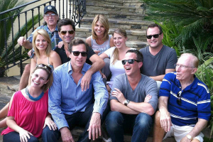 The Full House 25th anniversary reunion in 2012 PHOTO COURTESY ANDREA BARBER <br/>