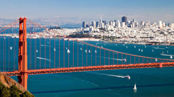 Golden Gate Bridge and City of San Francisco  <br/>