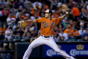 The Washington Nationals are reportedly interested in acquiring former Orioles pitcher Wei-Yin Chen.  <br/>Flicker.com/keithallison