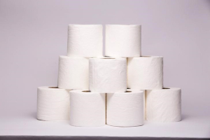 Toilet paper is pictured in New York March 11, 2015.  <br/>Reuters