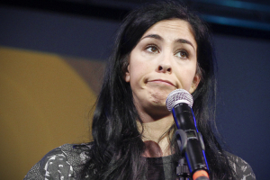 Sarah Silverman is an American actress, stand-up comedian, producer, and writer. <br/>AP photo