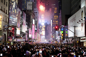 New York Times Square New Year's Eve Celebration  <br/>