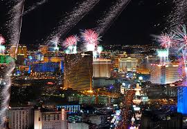 Las Vegas at New Years Eve <br/>Las Vegas Destinations