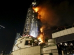 Dubai Fire New Year's Eve 2015