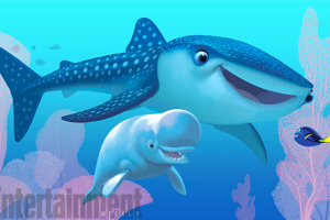 Destiny the Whale Shark and Bailey the Beluga Whale from ''Finding Dory'' <br/>