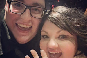 The Voice 2015 winner Jordan Smith became engaged to fiancée Kristen Denny Friday night.  <br/>Twitter
