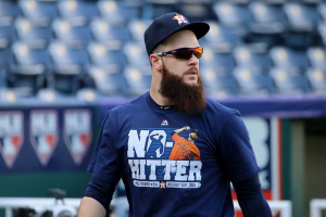 Extension talks between the Houston Astros and Cy Young winner Dallas Keuchel have yet to begin.  <br/>Flickr.com/apardavila