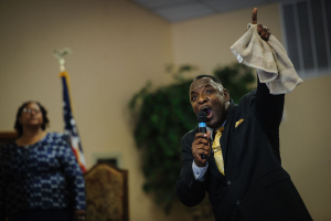 Pastor Larry Wright of the Heal the Land Outreach Ministries in Fayetteville, North Carolina <br/>fayobserver.com