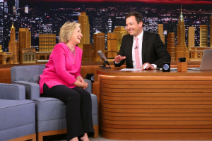  Hillary Clinton's appearance on the Tonight Show  <br/>