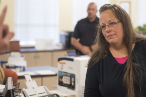 Kentucky county clerk Kim Davis, who was jailed after refusing to issue marriage licenses to gay couples last year, is expected to attend U.S. President Barack Obama's final State of the Union address Tuesday evening, Jan. 12, 2016. Facebook <br/>