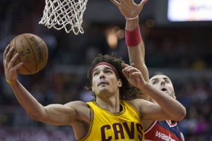 Anderson Varejao of the Cleveland Cavaliers in a game against the Washington Wizards at Verizon Center on November 21, 2014 in Washington, DC. <br/>Flickr/Keith Allison/CC