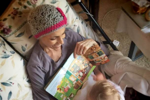 Joey Feek sings gospel hymns and children's songs to her daughter, Indiana, as often as she can. <br/>thislifeilive/Rory Feek