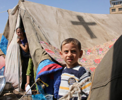 The Syrian civil war has displaced thousands of Christians and Muslims, many who have fled to Lebanon.  <br/>Open Doors 