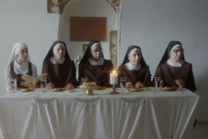 ''Ave Maria,'' a short film about the crazy interaction between Palestinian nuns who have taken vows of silence and unexpected Israelis stranded at their convent is one of the contenders for the 2016 Oscar nominees for Best Live Action Short Film. <br/>Ave Maria