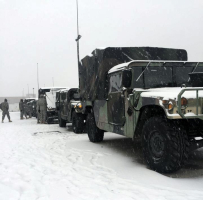 The Washington DC National Guard has been called up to assist the nation's capital during blizzard 2016. <br/>Facebook