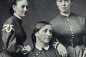 Women played a significant role in the Civil War. They served in a variety of capacities, as trained professional nurses giving direct medical care, as hospital administrators or as attendants offering comfort. Although the exact number is not known, between 5,000 and 10,000 women offered their services. <br/>Stanley B. Burns, MD & The Burns Archive