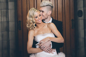 Colton Dixon and his bride, Annie Coggeshall, tied the knot on January 6, 2016 in Nashville, Tennessee. <br/>People Magazine