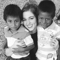 Sadie Robertson traveled to Guatemala to provide rain boots to children in need. <br/>Instagram