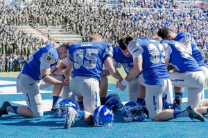 As previously reported in The Gospel Herald, public praying by Air Force Academy's football team players is now being investigated by the academy. While Mikey Winstein, president and founder of the Military Religious Freedom Foundation, said this public display 
