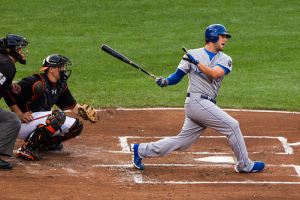 Mike Moustakas and the KC Royals are reportedly working on a new two-year deal. (Flickr.com|Keith Allison) <br/>Flickr.com|Keith Allison
