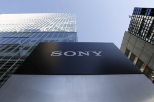 A logo of Sony Corp is seen outside its headquarters in Tokyo, Japan, January 27, 2016. Picture taken January 27, 2016. REUTERS/Yuya Shino <br/>