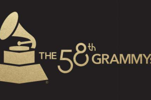 The 58th Grammys. <br/>Grammys.