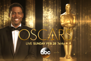 Chris Rock hosts the Oscars.   <br/>ABC.