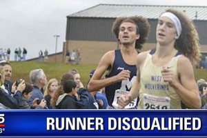 Two new laws about religious expression on school sports' uniforms are being considered in Georgia, after a cross-country runner from West Forsyth High School was disqualified from a state track meet for wearing a head band that displayed a Biblical verse. The event's organizer said the student was warned ahead of the race to not wear the hand band, due to high school association sporting rules on uniforms.  <br/>Fox 5 screen grab / Christian News 
