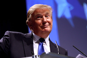 Donald Trump speaking at CPAC in Washington D.C. on February 10, 2011. <br/>Flickr / Gage Skidmore