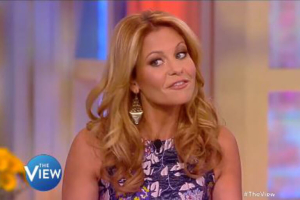 Candace Cameron-Bure appears during a segment of the ABC show 