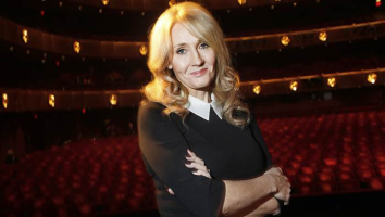 Author J.K. Rowling poses for a portrait while publicizing her adult fiction book 