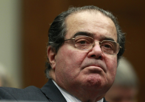 U.S. Supreme Court Justice Antonin Scalia died unexpectedly Saturday, Feb. 13, 2016, at a ranch in Texas. He had served the court for the past 29 years, being nominated by President Ronald Reagan in 1986. Reuters <br/>