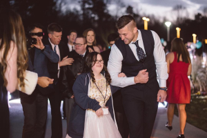 An attendee at Tim Tebow's ''Night To Shine'' prom.  <br/>Instagram