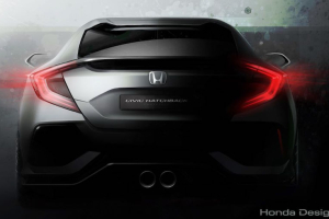 2017 Honda Civic Hatchback Concept Revealed. Check out the new car at Geneva Motor Show <br/>
