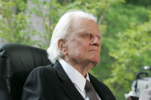 Billy Graham has spread the 'good news of God's love to nearly 215 million people at hundreds of crusades