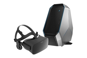 An offer for the Microsoft Store for the Oculus Rift and the Alienware Area 51 PC. <br/>Microsoft Store.