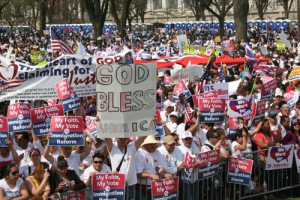 More than 200,000 people, including many from the religious communities, gathered at the National Mall to advocate for comprehensive immigration reform on Sunday, March 21, 2010 in Washington, D.C. <br/>The Christian Post