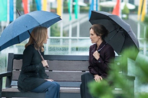 Agent Scully and Agent Monica Reyes talking about alien DNA <br/>