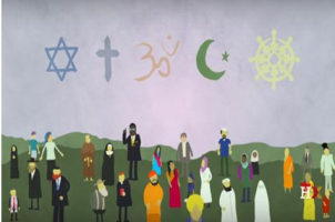 A new online course launching March 1, designed by Harvard Divinity School, hopes to help people look at the world's religions in different, more accepting ways. <br/>Harvard Divinity School screen shot