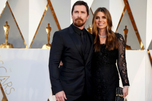 Christian Bale, nominated for Best Supporting Actor for his role in 