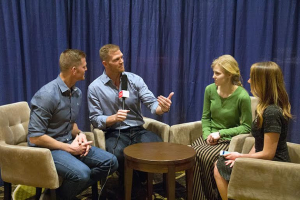 Jason and David Benham and Hannah Leary discuss ''The National Bible Bee Game Show'' with The Gospel Herald. <br/>The Gospel Herald