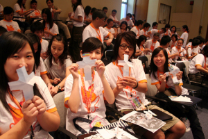 Participants joined workshops and leaned how to evangelize through magic shows and dramas. <br/>Photo: Gospel Herald Hong Kong