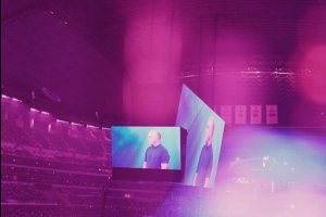 At leaste 2,064 churches took the Harvest America live feed of the event, along with another 5,133 small groups and homes, called host sites. <br/>Facebook Greg Laurie