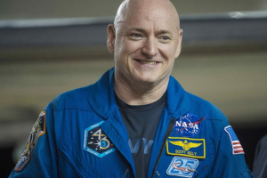 Expedition 46 Commander Scott Kelly of NASA is seen after returning to Ellington Field in Houston, Texas, March 3, 2016. REUTERS/NASA/Joel Kowsky/Handout via Reuters <br/>