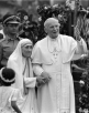 Mother Teresa with Pope John Paul II