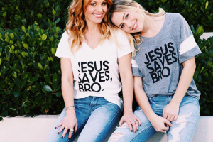 Actress Candace Cameron Bure pictured with her 17 year old daughter, Natasha. <br/>Instagram