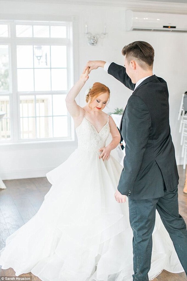 Australian model Madeline Stuart, who has Down syndrome, is featured in a stunning wedding shoot.